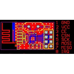 Módulo Comunicación Rf 2.4ghz Transceptor Nrf24l01 P/arduino