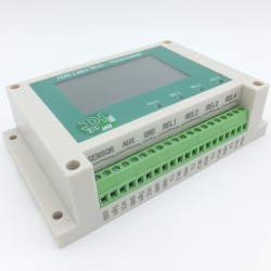 Flowmeter Liter Counter Totalizer with 4 Programmable Alarms