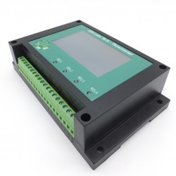 Flowmeter Liter Counter Totalizer with 4 Programmable Alarms and Input for Reset