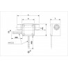 Micro Flow Sensor Liquids Paint, Milk, Oil, Diesel oval gear