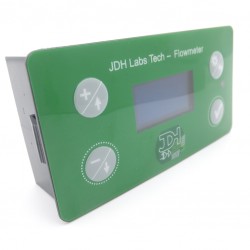 Flowmeter Liter Counter Totalizer with programmable Alarm and digital input for reset