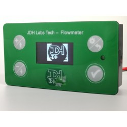 Flowmeter Liter Counter Totalizer with programmable Alarm and digital input for reset
