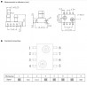 Sensor De Presión Diferencial MEMS +/-0.5kPa, 1kPa, 2kPa, 5kPa ó 10kpa Salida 0.5-4.5V