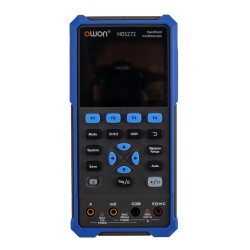 Osciloscopio Portátil de Mano 2 canales 40MHz ó 70MHz + Multimetro + Generador de señales Marca OWON HDS2xx