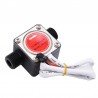 Liquid flow sensor, flow meter, paint, milk, oil, diesel. Oval Gear sensor. 1/2 "pipe