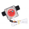 Liquid flow sensor, flow meter, paint, milk, oil, diesel. Oval Gear sensor. 1/2 "pipe