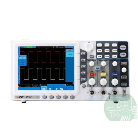 Digital Oscilloscope 2ch 8-Inch LCD-TFT Owon SDS economic version from 30 to 125MHz and 500MSa/s and 1GSa/s