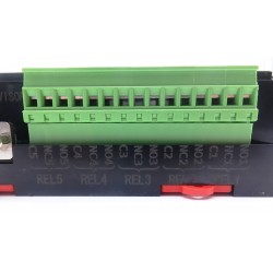 Caudalímetro Contador de litros/galones Totalizador X5 - 5 sensores 5 alarmas
