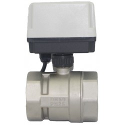 Flow Control: Liters Counter, Dn50 Steel flow sensor, Valve, Power supply and data cable