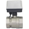 Control Flujo: Contador Litros, Sensor flujo Dn50 Acero, Válvula, Fuente de poder y cable de datos
