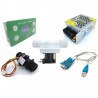 Flow Control: Liters Counter, 1/2-inch (DN15) flow sensor, Valve, Power supply and data cable
