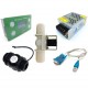 Flow Control: Liters Counter, Dn25 flow sensor, Valve, Power supply and data cable