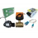 Control Flujo: Contador Litros, Sensor flujo Dn32, Válvula, Fuente de poder y cable de datos