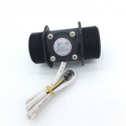 Flow Control: Liters Counter, DN40 flow sensor, Valve, Power supply and data cable