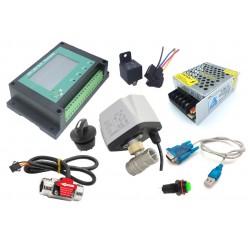 Paquete llenado automático selector 4 capacidades. Contador, sensor y válvula de acero, selector y cable de monitoreo (DN15s)