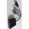 HDMI to VGA converter with stereo Audio output ideal for Raspberry Pi