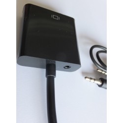HDMI to VGA converter with stereo Audio output ideal for Raspberry Pi