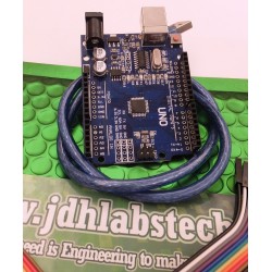 Arduino Uno Kit Plus Cable USB + 1602 LCD display + Temp and Humidity sensor + jumpers