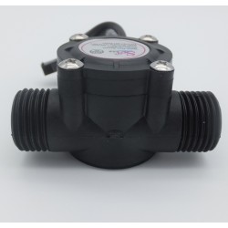 Liquid flow sensor flowmeter 1 to 30 liters/min NPT 1/2