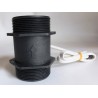 Liquid flow sensor flowmeter 10 to 300 Liters/min for 2-inch pipes (DN50)
