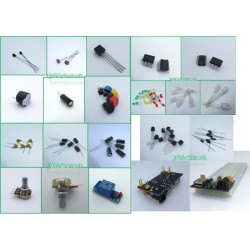 Basic Electronics Starter Kit: Beginner's proto kit with sensors and components