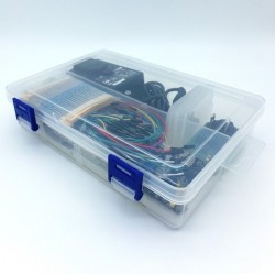 Basic Electronics Starter Kit: Beginner's proto kit with sensors and components
