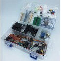 Basic Electronics Starter Kit: Beginner's proto kit with sensors and components