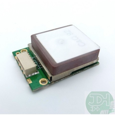 Compact GPS + Galileo module with embedded High sensitivity antenna TTL NEMA0803