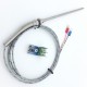 Thermocouple type K stainless steel probe + MAX6675 module