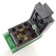 Adaptador de circuito integrado QFP32 a DIP32 en base ZIF