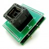 Adaptador de circuito integrado QFP32 a DIP32 en base ZIF