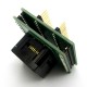 PLCC32 to DIP32 ZIF socket adapter