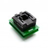 QFP44 to DIP44 ZIF socket adapter