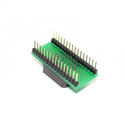 PLCC32 (9x7) to DIP32 ZIF socket adapter