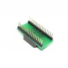 Adaptador de circuito integrado QFP32 a DIP32 en base ZIF