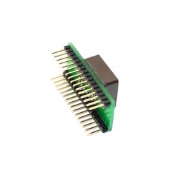 PLCC32 (9x7) to DIP32 ZIF socket adapter