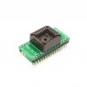 PLCC32 (9x7) to DIP32 ZIF socket adapter
