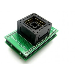 Adaptador de circuito integrado QFP32 a DIP32 en base ZIF