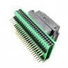 QFP48 to DIP48 ZIF socket adapter