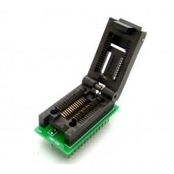SOP28 to DIP28 ZIF socket adapter