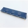 Electronic LED matrix illuminated signboard with four 8 * 8 modules