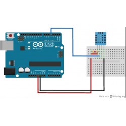 Sensor de temperatura y humedad salida digital