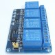 4 relays module isolated by optocoupler