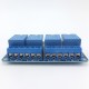 4 relays module isolated by optocoupler