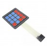 Teclado de membrana matriz 4x4 - 16 teclas