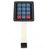 Teclado de membrana matricial 4x3 - 16 teclas
