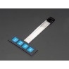 4x1 membrane keypad -- 4 keys
