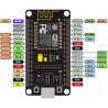 Nodemcu Chip Esp8266 Soc with Wifi + Base Connections board