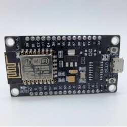 Nodemcu Chip Esp8266 Soc with Wifi + Base Connections board