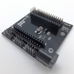 Nodemcu Chip Esp8266 Soc with Wifi + Base Connections board
